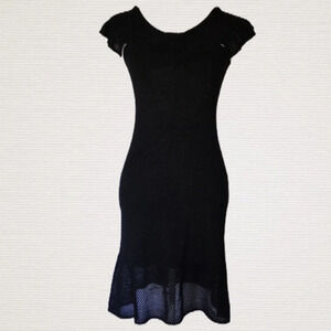 Zac Posen for Target Black Midi Dress